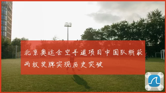 北京奥运会空手道项目中国队斩获两枚奖牌实现历史突破