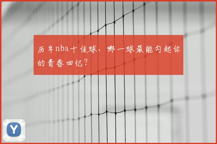 历年nba十佳球，哪一球最能勾起你的青春回忆？